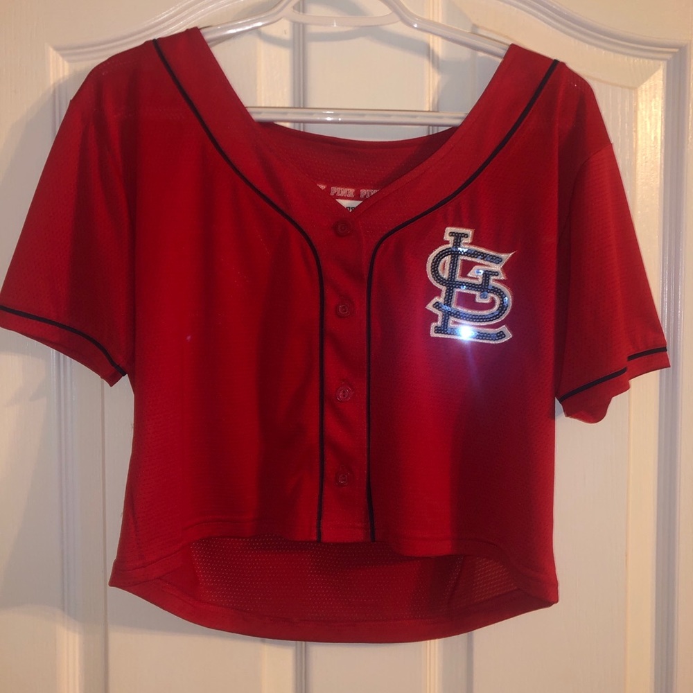 PINK Victoria’s Secret STL Cardinals Jersey